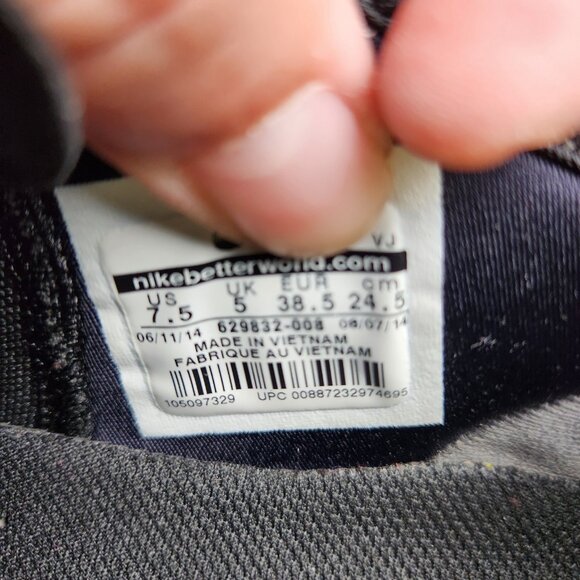 Womens Nike Free 5.0 TR size 7.5 Athletic Trainers Shoes - Picture 8 of 9